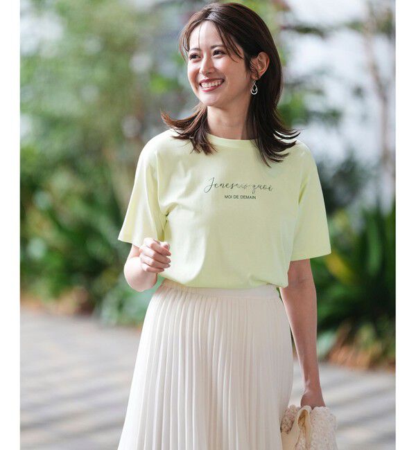 ANY SIS「ビジュープリント Ｔシャツ」|Tシャツ・カットソー|