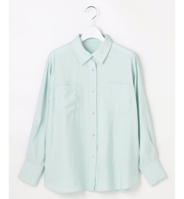 ANY SIS「シアーダブルポケット シャツ」|シャツ・ブラウス|