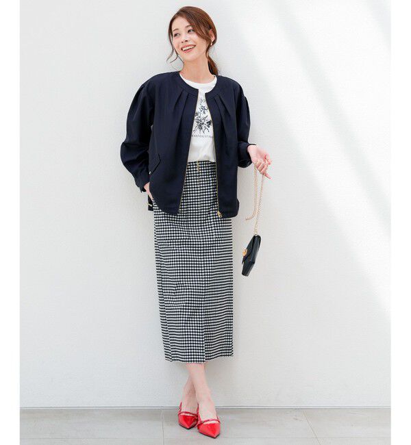 ANY SIS「フラワープリント ロゴＴシャツ」|Tシャツ・カットソー|