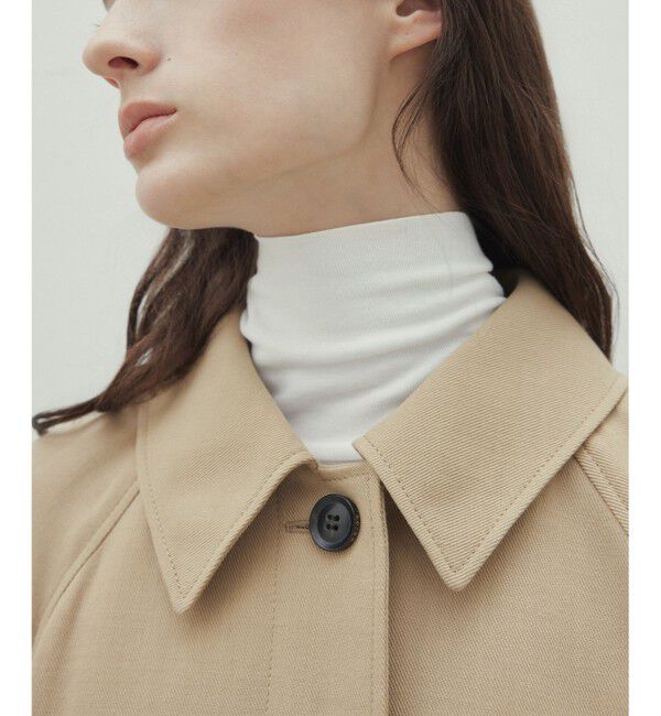 BEIGE,「MOLUCCELLA / オーバーサイズステンカラーコート」|ステンカラーコート|