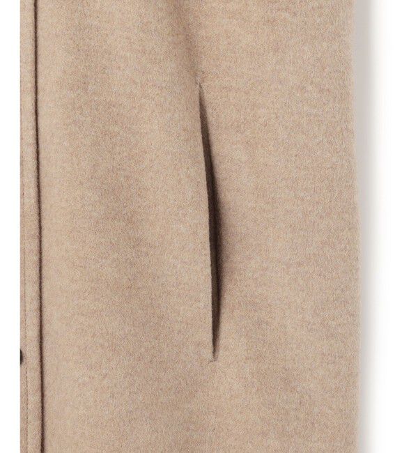 BEIGE,「【VERY NaVY掲載】LABBOCK / ウール混ラグランステンカラーコート」|ステンカラーコート|