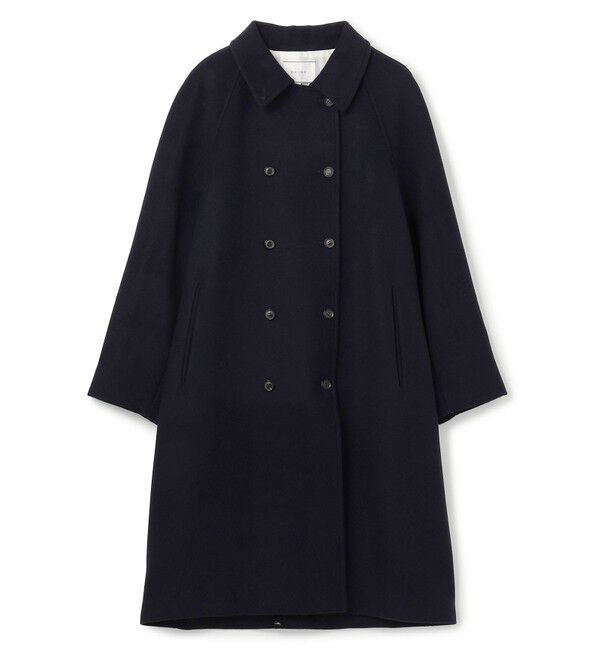 BEIGE,「【VERY NaVY掲載】LABBOCK / ウール混ラグランステンカラーコート」|ステンカラーコート|