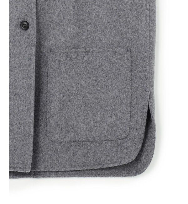 BEIGE,「【WEB限定】PAYSON / ウールリバーオーバーサイズステンカラーコート」|ステンカラーコート|