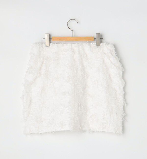 NOLLEY'S「【KIRYU】フェザーカットジャガードビスチェ兼ミニスカート」|スカート|