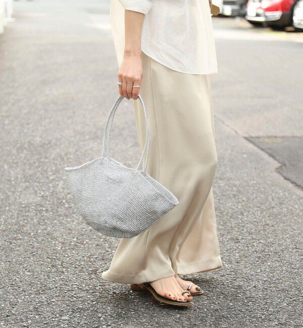 NOLLEY'S「【BAGMATI/ バグマティ】バケットメタリックカゴ」|かごバッグ|