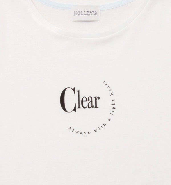 NOLLEY'S「ウォッシャブルプリントT」|Tシャツ・カットソー|
