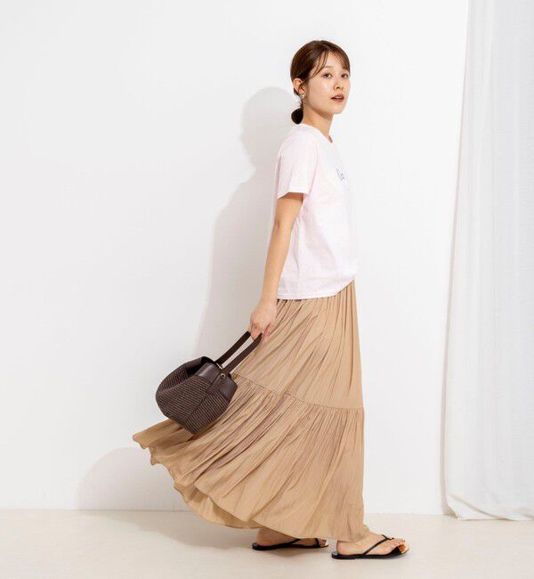 NOLLEY'S「ウォッシャブルプリントT」|Tシャツ・カットソー|