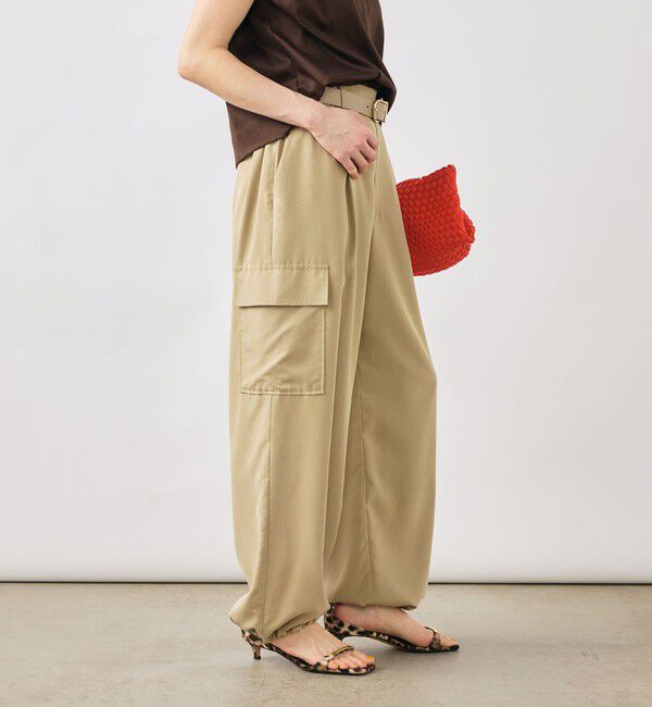 NOLLEY'S「《セットアップ対応》ウォッシャブルサンドウォッシュカーゴパンツ」|カーゴ|