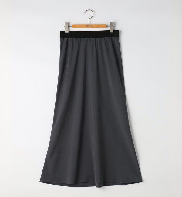 NOLLEY'S「【WEB＆一部店舗限定】《セットアップ対応》ウォッシャブルサンドウォッシュナロスカート」|スカート|