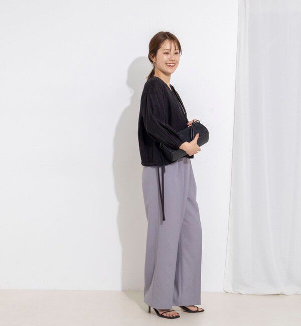 NOLLEY'S「【MARILYN MOON/マリリーンムーン】reversible sheer lace blouson」|ブルゾン・スタジャン|