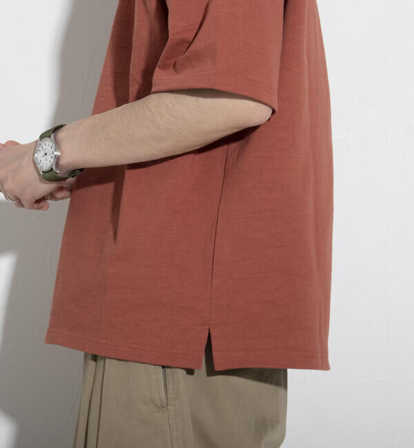 GLOSTER「【GLOSTER/グロスター】ヘビーウェイトスラブＴシャツ ビッグシルエット/マックスウェイト」|Tシャツ・カットソー|