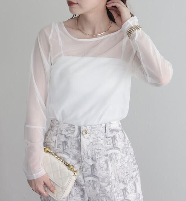 fredy emue「ランドスケープシアープルオーバー」|Tシャツ・カットソー|