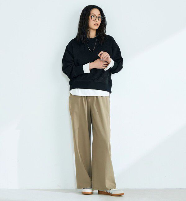 fredy emue「ハートキルトスウェットプルオーバー」|Tシャツ・カットソー|