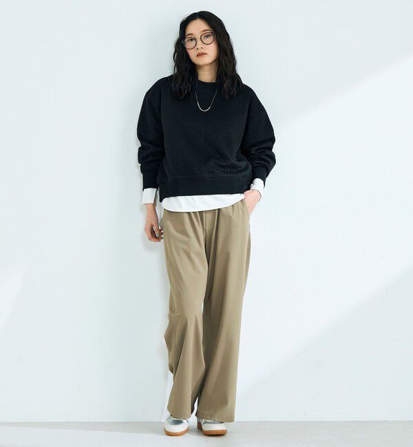 fredy emue「ハートキルトスウェットプルオーバー」|Tシャツ・カットソー|