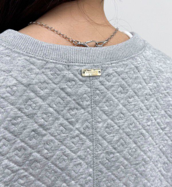 fredy emue「ハートキルトスウェットプルオーバー」|Tシャツ・カットソー|