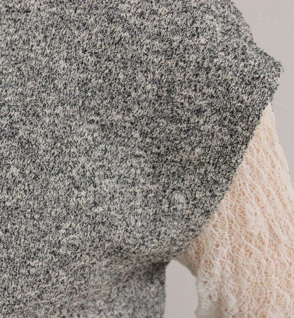 fredy emue「ベルト付きニットベスト」|ベスト・ジレ|