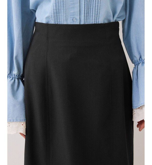 VIS「ボックスプリーツマーメイドスカート/イージーケア・防シワ」|スカート|