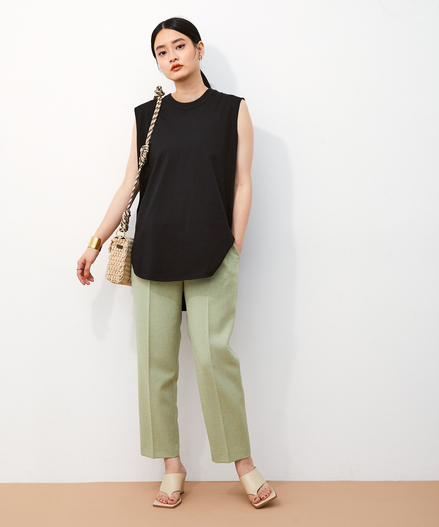 ADAM ET ROPE'「【CHAMPION for ADAM ET ROPE'】別注タンクトップ」|Tシャツ・カットソー|