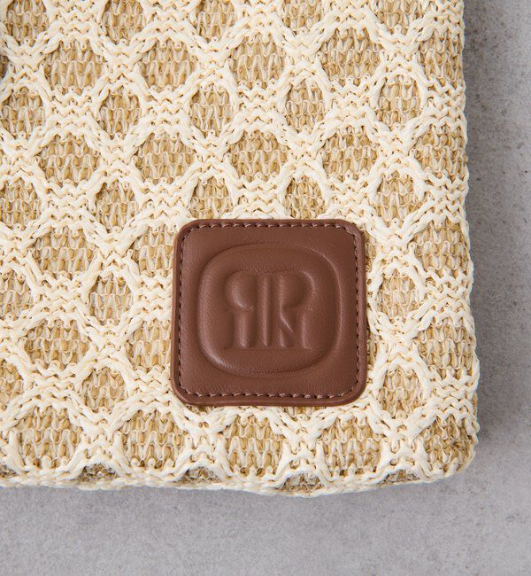  「【PAPILLONNER/パピヨネ】ラフィアツインズバッグ」|トートバッグ|