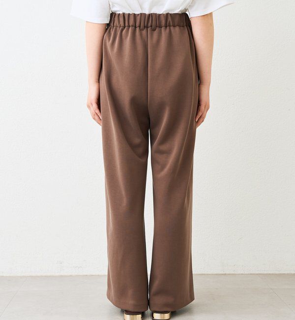  「予約【セットアップ着用可能/接触冷感機能付き】ドレーピーカットスラックス」|チノ|