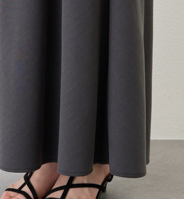  「予約【セットアップ着用可能/接触冷感機能付き】ドレーピーカットバイヤススカート」|スカート|