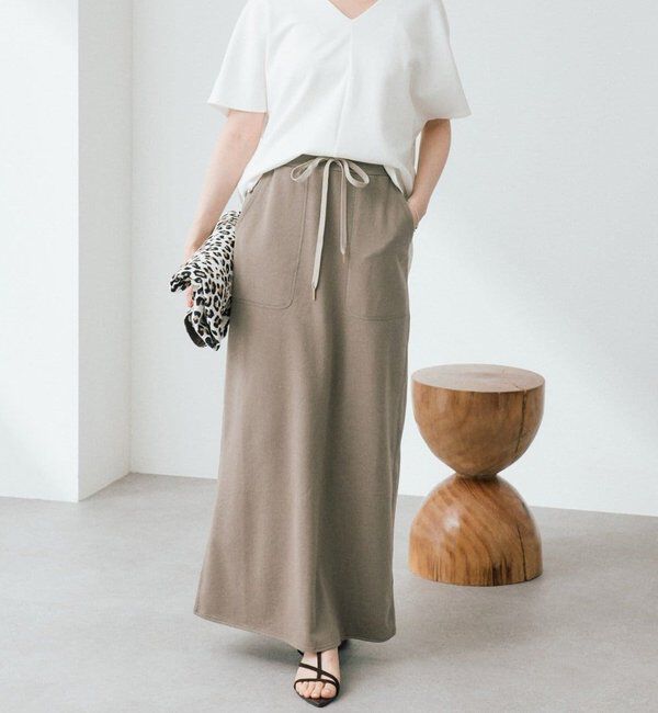  「予約【セットアップ着用可能/接触冷感機能付き】ドレーピーカットソー」|Tシャツ・カットソー|