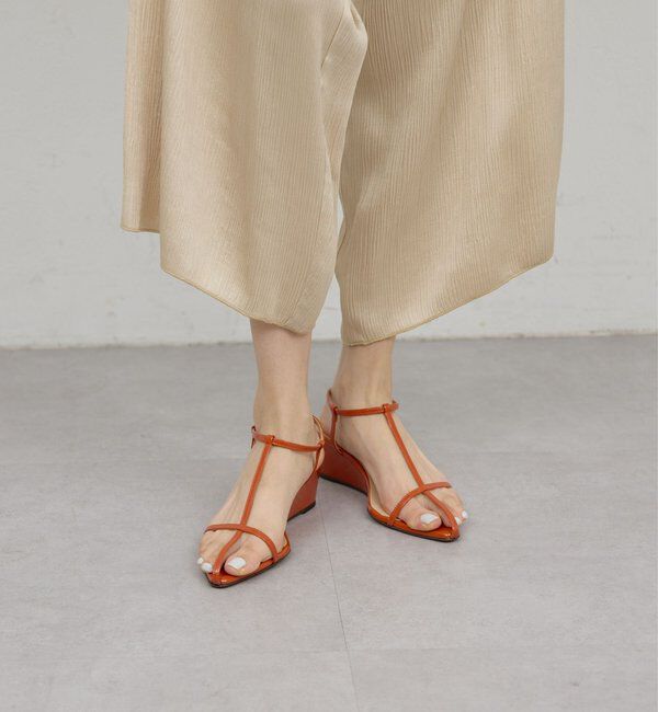  「【2.718】ナローストラップサンダル」|その他|