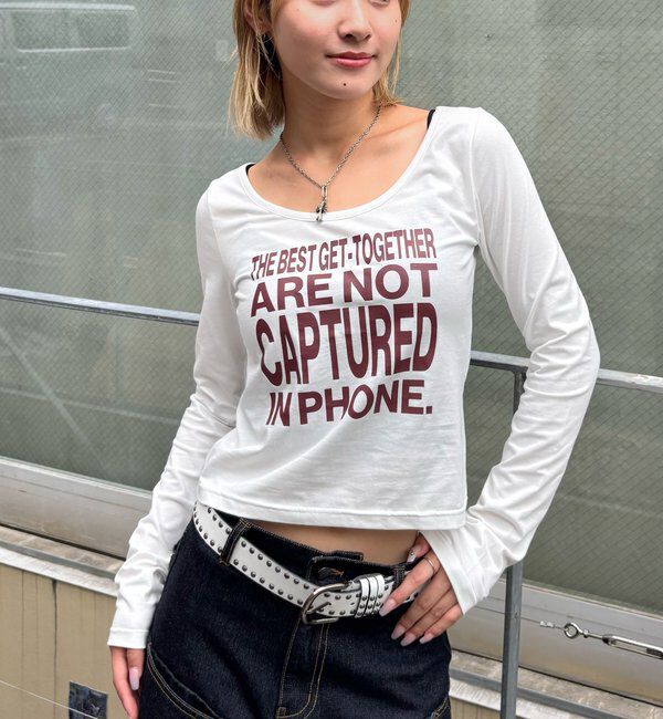  「メッセージトップス」|Tシャツ・カットソー|