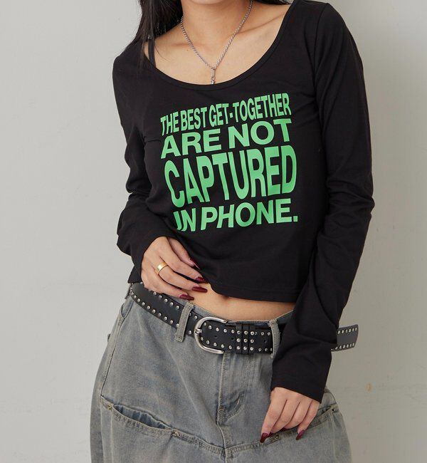  「メッセージトップス」|Tシャツ・カットソー|