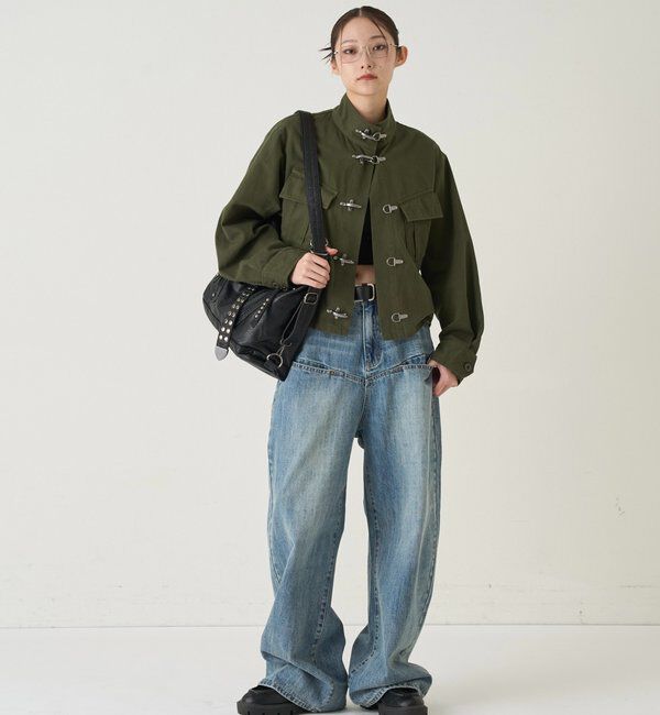  「【新色追加】2WAYドットスタッズリンプバッグ」|ショルダー・メッセンジャー|