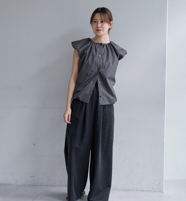  「パフギャザーバルーントップス」|シャツ・ブラウス|