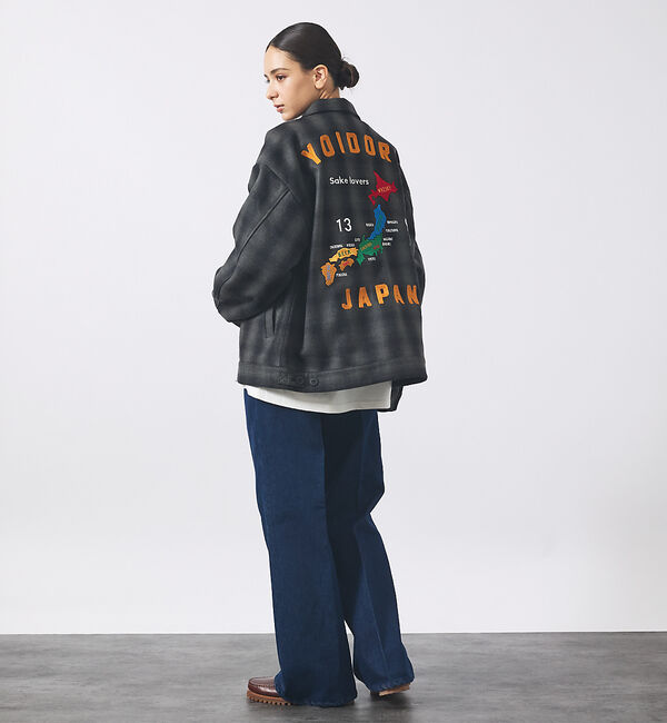 ABAHOUSE「【YOIDORE / ヨイドレ】Souvenir Wool Jacket / ス」|ブルゾン・スタジャン|
