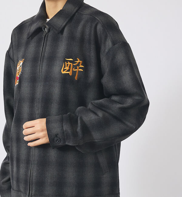 ABAHOUSE「【YOIDORE / ヨイドレ】Souvenir Wool Jacket / ス」|ブルゾン・スタジャン|