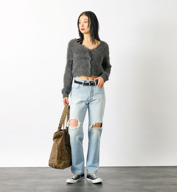 Rouge vif「【EVER AFTER】シャギーカーディガン / ニットカーディガン【WEB限定」|カーディガン|