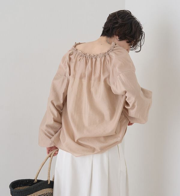 Rouge vif「【一部店舗限定】バルーンスリーブシアーブラウス【予約】」|シャツ・ブラウス|