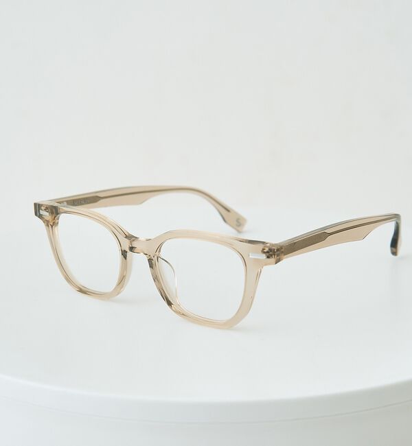 Rouge vif「【SEESON／シーズン】MAXENCE スクエアフレームメガネ【予約】」|メガネ|