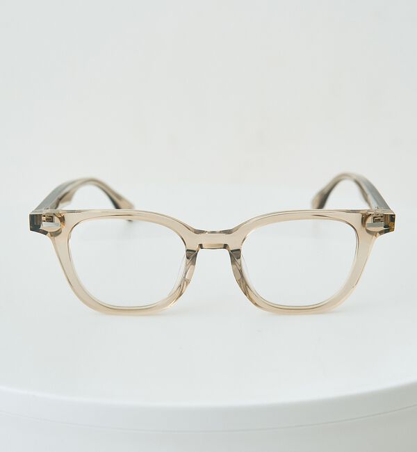 Rouge vif「【SEESON／シーズン】MAXENCE スクエアフレームメガネ【予約】」|メガネ|