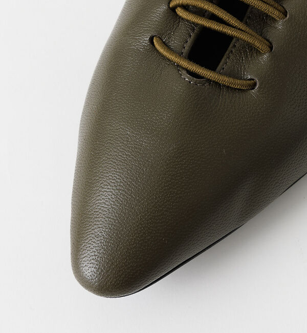 AU BANNISTER「ポインテッドトゥレースアップバブーシュ」|その他|