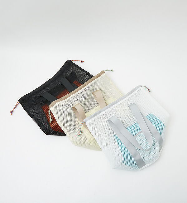 LOWELL things「メッシュ・スパトートバッグ【ポーチ付き】」|トートバッグ|