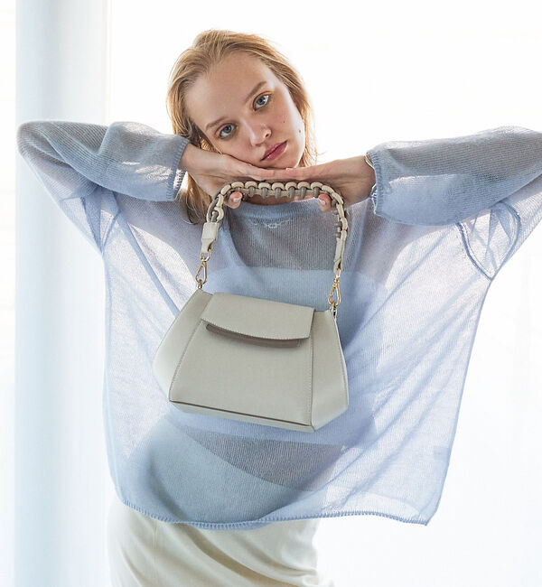 LOWELL things「Bijou/レザーTOPハンドル2WAYショルダーバッグ」|ショルダー・メッセンジャー|