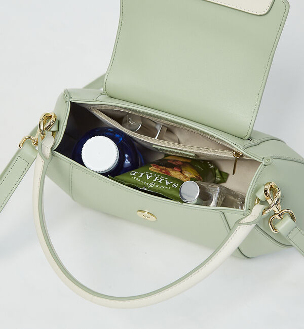 LOWELL things「Bijou/レザーTOPハンドル2WAYショルダーバッグ」|ショルダー・メッセンジャー|