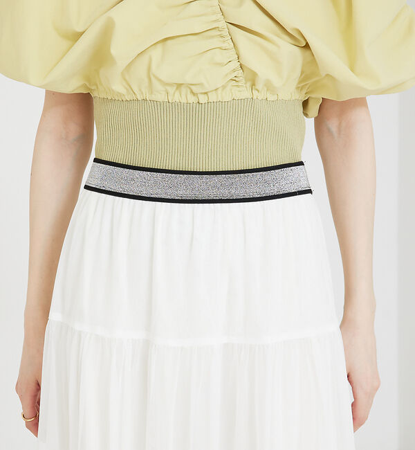 SELFIST「チュールティアードスカート」|スカート|