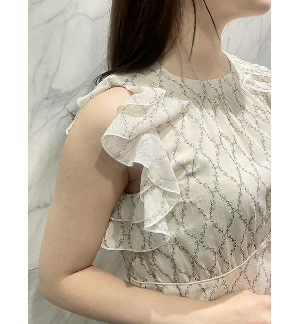 SELFIST「ホルターネックフリルマーメイドワンピース」|ワンピース|