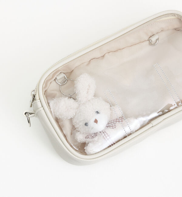 LOWELL things「【BLK/再入荷】オシゴト/マルチポーチバッグ/推しぬいポーチ【推し活】」|ハンドバッグ|