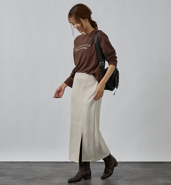 abahouse mavie「ロゴロンT」|Tシャツ・カットソー|