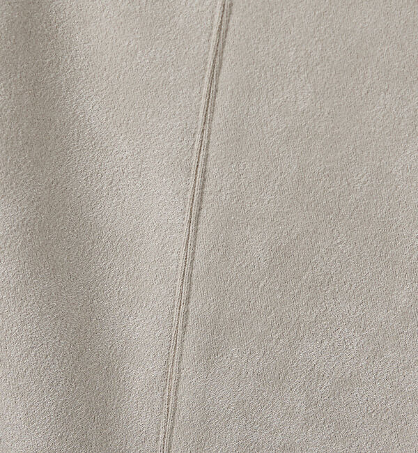 abahouse mavie「フェイクスウェード/フェイクレザースリットタイトスカート」|スカート|