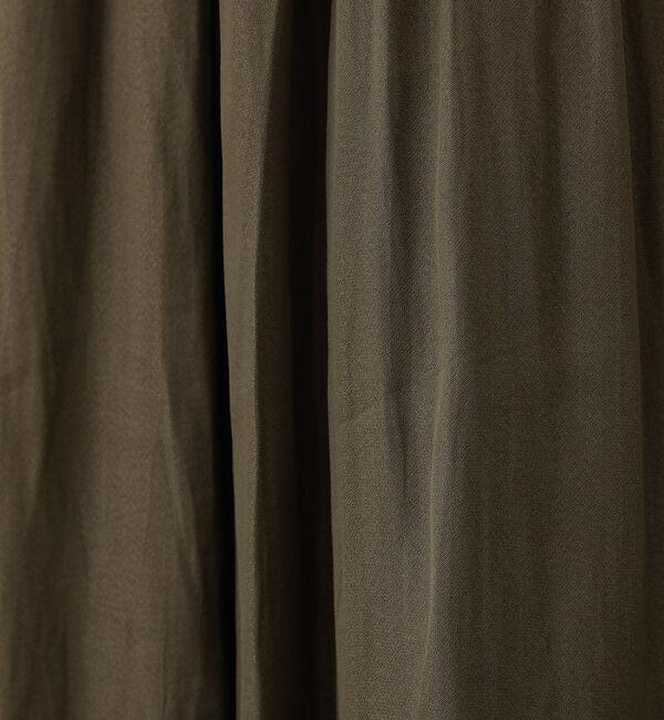 abahouse mavie「ヴィンテージサテンギャザースカート」|スカート|