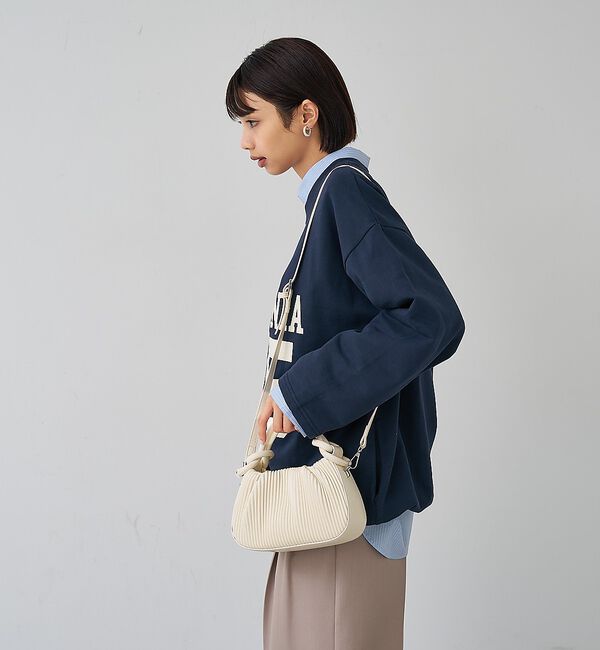 abahouse mavie「ノットプリーツ2WAYバック」|ショルダー・メッセンジャー|