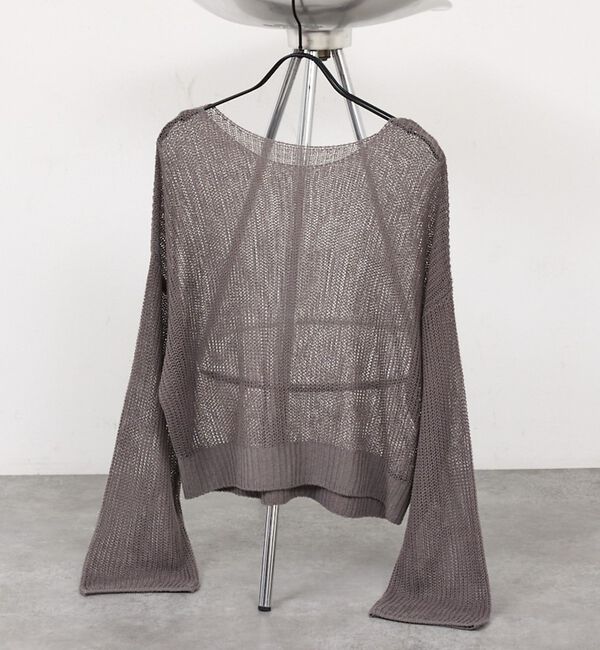 abahouse mavie「【主役級】シアーニットプルオーバー」|ニット・セーター|