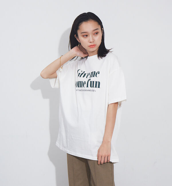 NOMINE「オリジナルロゴプリントTシャツ」|Tシャツ・カットソー|